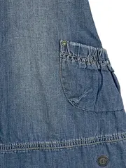 Vorschaubild 4 von Kinder Mädchen Jeanskleid Gr. 128 Blau Casual Sommerkleid