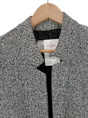 Vorschaubild 6 von Strickjacke Damen Grau Melierter Oversized 3/4 Arm UNI