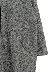 Vorschaubild 7 von Strickjacke Damen Grau Melierter Oversized 3/4 Arm UNI