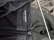 Vorschaubild 6 von Damen Faltenrock mit Muster Gr. 38 Schwarz Feminin Midi