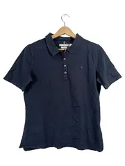 Vorschaubild 1 von Damen Poloshirt Blau Regular Fit Gr. M 38 Baumwolle