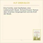 Vorschaubild 2 von Der Klang der Zeit Richard Powers Roman Fischer Taschenbuch
