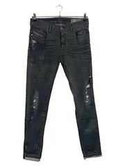Vorschaubild 1 von Herren Destroyed Jeans Hose Grau W32 Streetwear