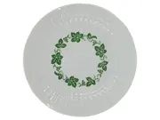 Vorschaubild 1 von Untertasse Weinlaub Grün Porzellan Weiß 11 cm