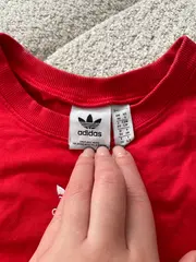 Vorschaubild 2 von Originals T-Shirt Damen Gr. 36/S Rot Trefoil Logo Sport