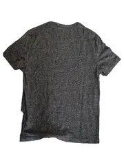 Vorschaubild 3 von Herren T-Shirt Grau Meliert Kurzarm Gr. 46/S Baumwolle Polyester