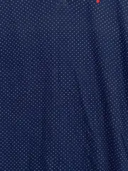 Vorschaubild 4 von Herren Poloshirt Blau Punkte Gr. 40/XXS Casual
