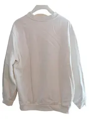 Vorschaubild 2 von Damen Pullover Sweatshirt Kolibri-Aufdruck Gr. 32/XXS Weiß Casual