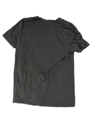 Vorschaubild 2 von Herren Basic T-Shirt V-Ausschnitt Schwarz Gr. XL