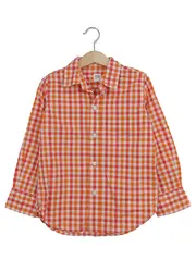 Vorschaubild 1 von Kinder Freizeithemd kariert Gr. 128 Mehrfarbig Casual Baumwolle