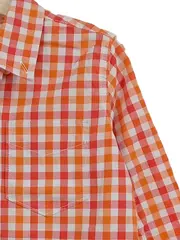 Vorschaubild 3 von Kinder Freizeithemd kariert Gr. 128 Mehrfarbig Casual Baumwolle