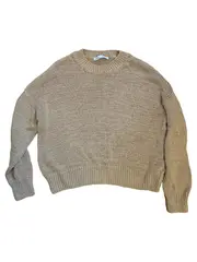 Vorschaubild 2 von Damen Pullover Strick Lagenlook Beige Gr. 36/S Freizeit