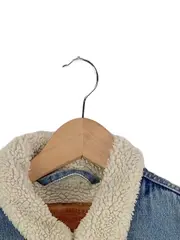 Vorschaubild 3 von Sherpa Trucker Jeansjacke Herren Blau Baumwolle Gr. 38 M