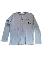 Vorschaubild 1 von Kinder Langarmshirt Gr. 164 Grau Casual