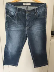 Vorschaubild 2 von Langarmshirt Blau Gr. 110 Baumwolle Casual Schriftzug
