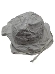 Vorschaubild 1 von Baby Sonnenhut Beige Baumwolle Größe 45 6-9 Monate Nackenschutz