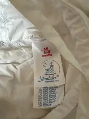 Vorschaubild 3 von Baby Sonnenhut Beige Baumwolle Größe 45 6-9 Monate Nackenschutz