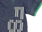 Vorschaubild 2 von Kinder Jungen T-Shirt Gr. 104/110 Blau Casual mit Schriftzug
