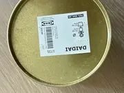 Vorschaubild 3 von DAIDAI Übertopf Pflanzgefäß Gold Metall Ø12cm H12cm Modern