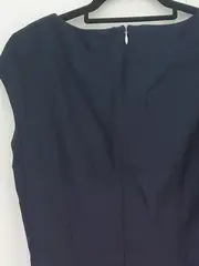 Vorschaubild 6 von Damen Freizeitkleid Gr. 38 Blau Feminin Paisley Muster Baumwolle