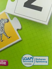 Vorschaubild 2 von SPIELEND LERNEN Das ABC Lernspiel Puzzle ab 4 Jahre Mehrfarbig Pappe