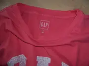 Vorschaubild 3 von Damen T-Shirt Logo Print Rosa Gr. S 36 Baumwolle Casual Freizeit