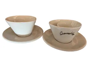 SCORRETTOCUP Espressotasse mit Unterteller