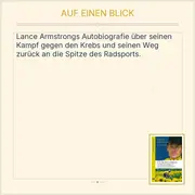 Vorschaubild 2 von des Lebens Lance Armstrong Autobiografie Radsport Buch Bastei Lübbe