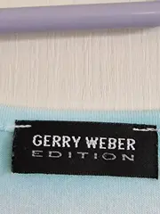 Vorschaubild 9 von Damen T-Shirt Gr. 38 M Weiß Reißverschluss Farbverlauf Casual