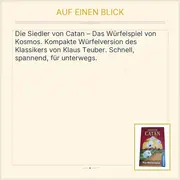Vorschaubild 2 von Die Siedler von Catan Das Würfelspiel Klaus Teuber Brettspiel