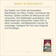 Vorschaubild 3 von Die Siedler von Catan Das Würfelspiel Klaus Teuber Brettspiel