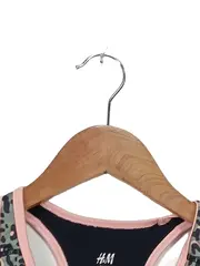 Vorschaubild 3 von Sport BH Mädchen Gr. 152 Leopardenmuster Rosa Grün Racerback