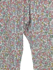 Vorschaubild 2 von Mädchen Stoffhose Blumenmuster Gr. 5-6 Jahre Freizeit Baumwolle