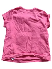 Vorschaubild 2 von Mädchen T-Shirt Gr. 68 Rosa Grafik Kurzarm Baumwolle