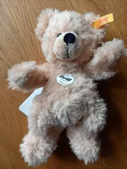 Vorschaubild 5 von Teddybär Fynn Kuscheltier Beige 18 cm Knopf im Ohr