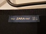 Vorschaubild 2 von Knit Damen Strickjacke Schwarz Perlenknöpfe Gr. L