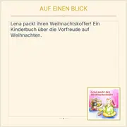 Vorschaubild 2 von Lena packt den Weihnachtskoffer Doro Zachmann Kinderbuch Weihnachten Deutsch