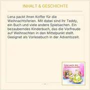 Vorschaubild 3 von Lena packt den Weihnachtskoffer Doro Zachmann Kinderbuch Weihnachten Deutsch