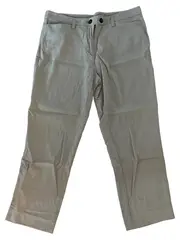 Vorschaubild 2 von Stoffhose Damen Gr. 36 Beige Baumwolle Chino Hose