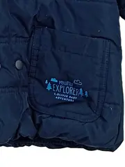 Vorschaubild 2 von Baby Steppjacke Gr. 74 Jungen Winterjacke Blau Kapuze Explorer