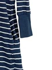 Vorschaubild 3 von EDC Damen Kapuzenpullover gestreift Blau Gr. S Maritim