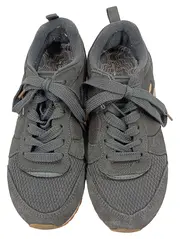 Vorschaubild 2 von SN 111 Kinder Sportschuhe Schnürung Grau Gr. 36 Leder Textil