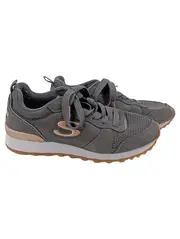 Vorschaubild 1 von SN 111 Kinder Sportschuhe Schnürung Grau Gr. 36 Leder Textil