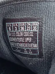 Vorschaubild 4 von SN 111 Kinder Sportschuhe Schnürung Grau Gr. 36 Leder Textil