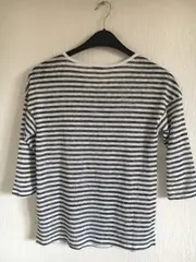 Vorschaubild 2 von Damen Langarmshirt Gestreift XS Casual Mehrfarbig