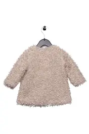 Vorschaubild 2 von Baby Felljacke Beige Gr. 80 Kinder Winterjacke Casual
