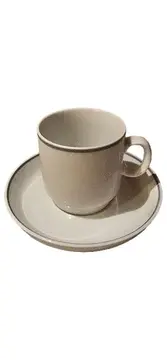 Vorschaubild 1 von Thomas Germany Kaffeetasse mit Untertasse Porzellan Weiß Klassisch