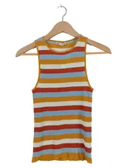Vorschaubild 1 von Damen Stricktop Gestreift Mehrfarbig Gr. 36/S Casual