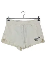 Vorschaubild 1 von Damen Sport Shorts Gr. M Beige Baumwolle Logo Freizeithose