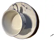 Vorschaubild 1 von Vieux Luxembourg Tasse Untertasse Porzellan Blumen 6cm